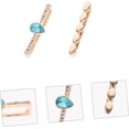thumbnail image 2 of HUGFEGWE 2pcs Strap Decorative Ring Delicate Watch Decor Wear-resistant Watchstrap Charm Watch Charm Watch Supply Exquisite Watchstrap Decor Compatible Watches Screen Rose Gold Watch U2537-20765, 2 of 9