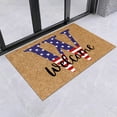 thumbnail image 3 of American Independence Day Floor Mat Crystal Velvet Printed Flag Floor Mat Festival Decorative Carpet Home Decor, 3 of 9