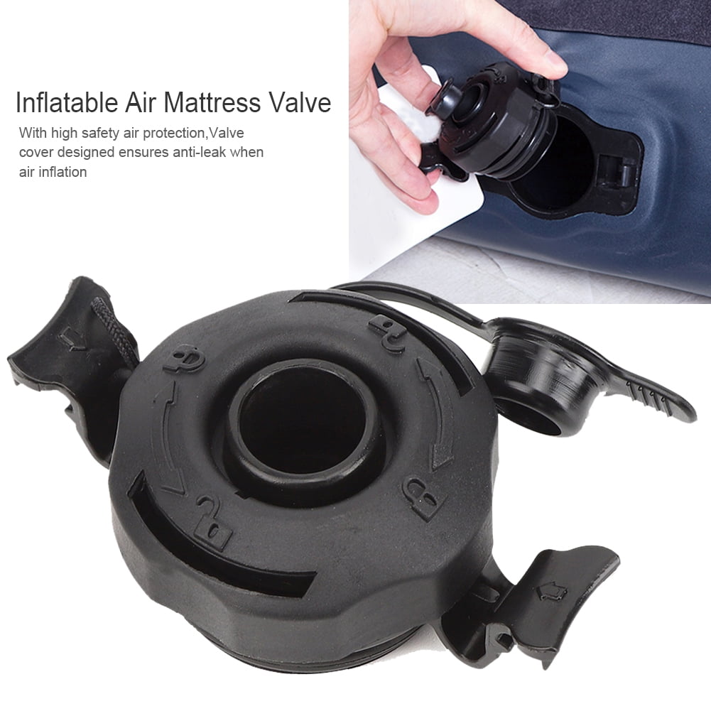Mattress Air Valve Cap Plug Cap Anti-corrosion Attachment Black Durable 