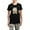 With Gray Camo Pant, variant on - Lhasa Apso IAAM Pajamas - Women's Short Sleeve Print T-Shirt and Pants Dark Cotton Pajama Set