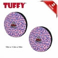 thumbnail image 6 of TUFFY® Ultimate Flyer Pink Leopard, 2-Pack, Durable Plush Squeaky Dog Toys, 6 of 10
