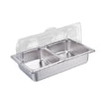 thumbnail image 2 of Buffet Chafer Set Chafing Buffet Chafer Set fiestas bandeja de comida de acero inoxidable eventos fiesta Catering comedor frotamiento plato 2 ranuras, 2 of 9