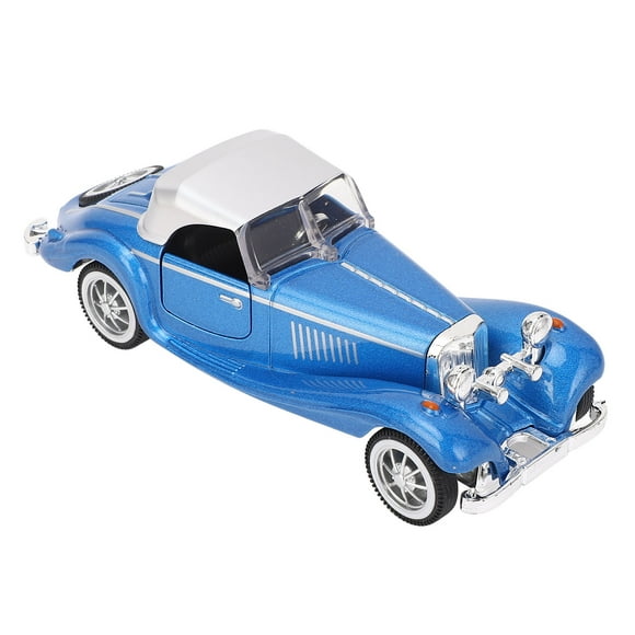 Classic Car Model, Vintage Style Metal Alloy Toy Car Model Car, Collectible, Home Decoration Ornament for Kids and Collectors, 13.3 X 4.1 Cm