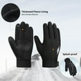 thumbnail image 4 of Vbiger Kids Gloves for Winter Gloves for Boys Girls Touchscreen Gloves Sports Gloves for Kids Aged 10-12 Years Old, Black, L, 4 of 7