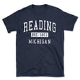 thumbnail image 1 of Reading Michigan Classic Established Men's Cotton T-Shirt, 1 of 1