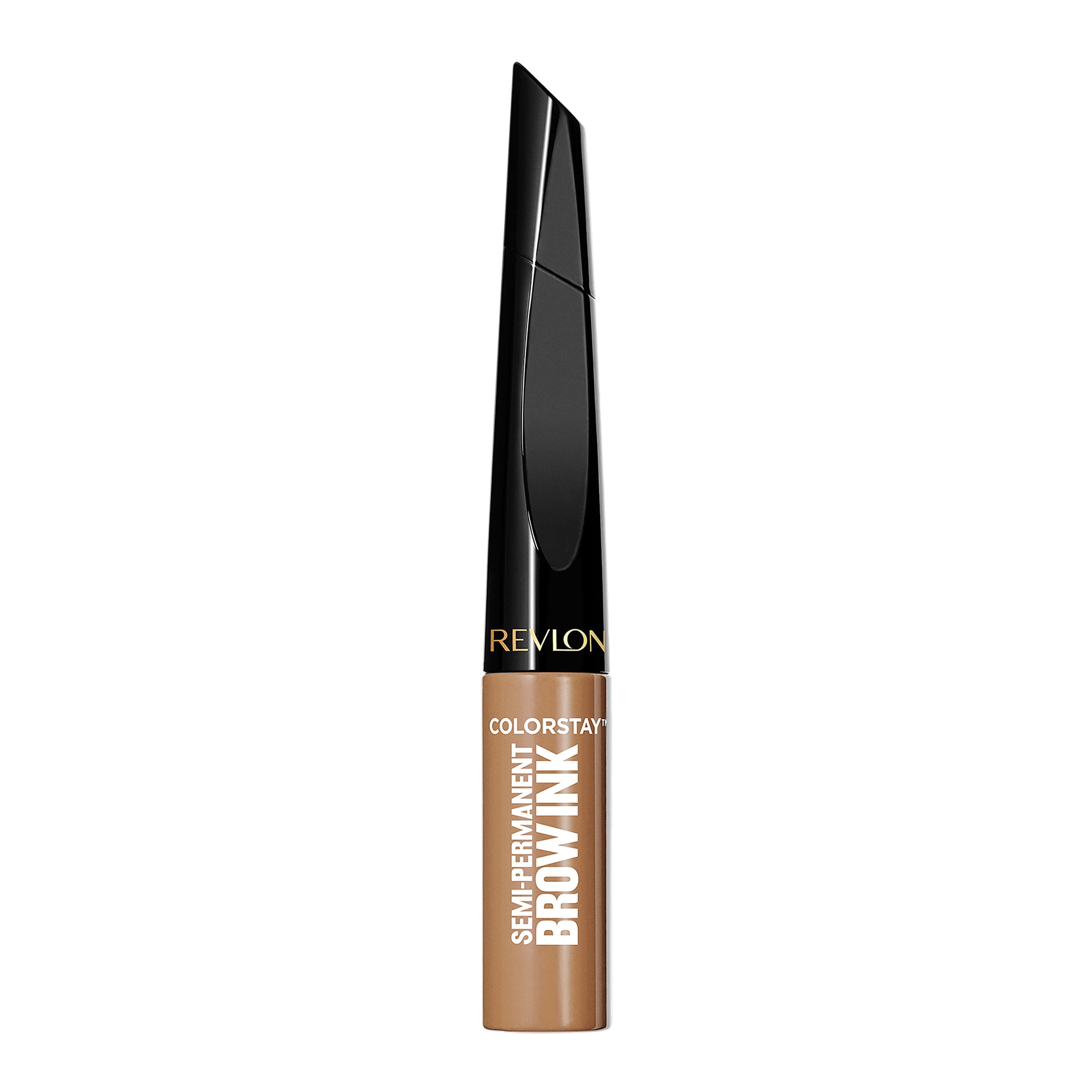Revlon ColorStay 5-in-1 Semi-Permanent Brow Ink with Spoolie Brush, Waterproof, Transfer-proof, Smudge-proof, Easy to Remove Eyebrow Makeup, 350 Blonde Ink, 0.09 fl oz.
