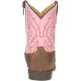thumbnail image 4 of Smoky Mountain Western Boots Girls Hopalong Leather Brown Pink 3246T, 4 of 7