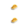 thumbnail image 2 of Naiovety Esponja de cocina con mango Cepillos para ollas Limpiaparabrisas para azulejos de baño Bloqueo de humedad Eliminación de manchas de Amarillo 2piezas, 2 of 6