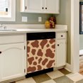 thumbnail image 3 of Cow Print Pictures Dishwasher Magnet Cover Decorative Sticker for Home Cabinet Kitchen 23" x26", 3 of 5