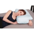 thumbnail image 5 of Jersey Knit Cover For The Better Sleep Fiber Fill Pillow - Hypoallergenic - Tailored Fit - Pillow Cover, White, 5 of 7