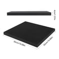 thumbnail image 3 of High Density Square Foam Sofa Cushion Insert, Sagging Seat Support Core, Firm Chair Lounge Pad Filler, Comfort Upgrade Foam Interior For Household Couch Armchair, 3 of 6