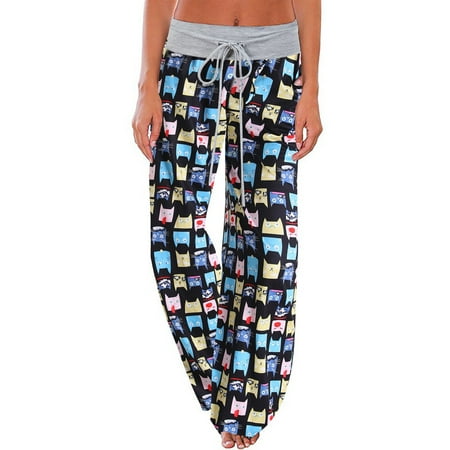 

Women Wide Leg Palazzo Pants 2023 Casual Stretch Drawstring Lounge Pants Elastic Waist Pajamas Pants