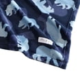 thumbnail image 3 of Eddie Bauer Kids Camp Camo Bear Navy Flannel Fleece FullQueen Blanket, 3 of 13