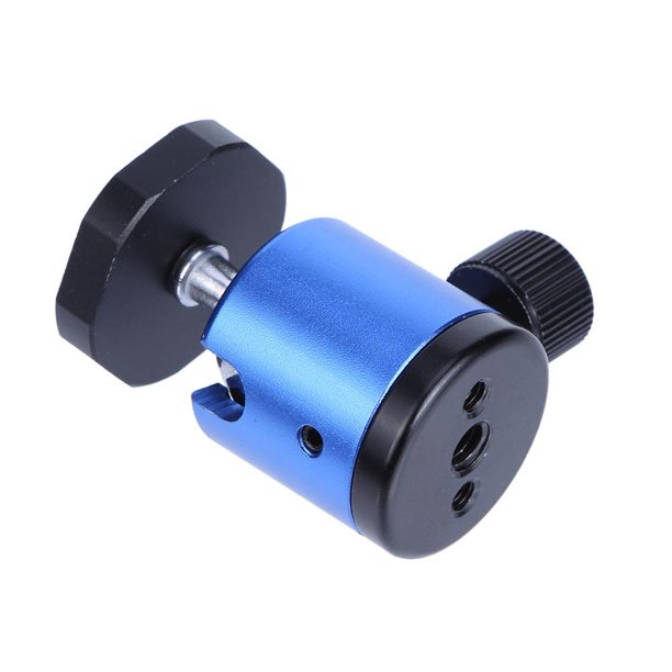 Mini Cabeza De Bola Cabezal de trípode de montaje de cabeza de bola de 1/4 "para videocámara DSLR con flash de trípode de cámara