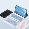 thumbnail image 2 of Keyboard Case for iPad 10th Generation 10.9 inch 2022,Smart Folio Case with Detachable Bluetooth Keyboard for iPad 10th Gen, 2 of 9