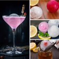 thumbnail image 1 of Juego for hacer bolas de hielo de silicona, 6 moldes redondos reutilizables for cubitos de hielo for whisky, bebidas y artículos for fiestas, 1 of 8