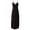 Z-Black230, variant on Women's Dresses Open Back Lace Mesh Splice Satin Midi V Neck Sleeveless Spaghetti Strap Loungewear Female Summer Dress