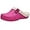 Rose Pink, variant on KAQ Classic Fur Lined Clogs Waterproof Winter Fuzzy Slippers for Women Men Indoor and Outdoor