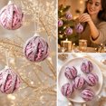 thumbnail image 5 of Christmas Foam Ball Ornaments, Shatterproof Glittered Hanging Pendants, for Holiday Party, Xmas Tree Decor, 5 of 6