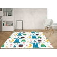 thumbnail image 2 of Wizard Rugs, Potion Rug, Toad Rugs, Kids Room Rug, Easy To Clean Rug, Children Room Rug, Area Rug, Car Mat, Rug, Nursery Rug, 3.3'x5' - 100x150 cm, 2 of 4