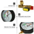 Guichaokj Nitrogen Pressure Test Gauge Air Conditioning Refrigeration