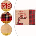 thumbnail image 1 of Langgg Table Cloth Christmas Decor Xmas Ornament Softness Multipurpose Workmanship Household Accessories Decorative Cute Design Printed Single Rudolph, 1 of 8