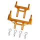 thumbnail image 3 of 1:16 RC Car Front Rear Shell Columns Chasis Componentes Repuestos Metal Alto Oro, 3 of 9