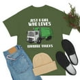 thumbnail image 4 of Trash Day Just A Girl Who Loves Garbage Trucks T-Shirt, 4 of 4