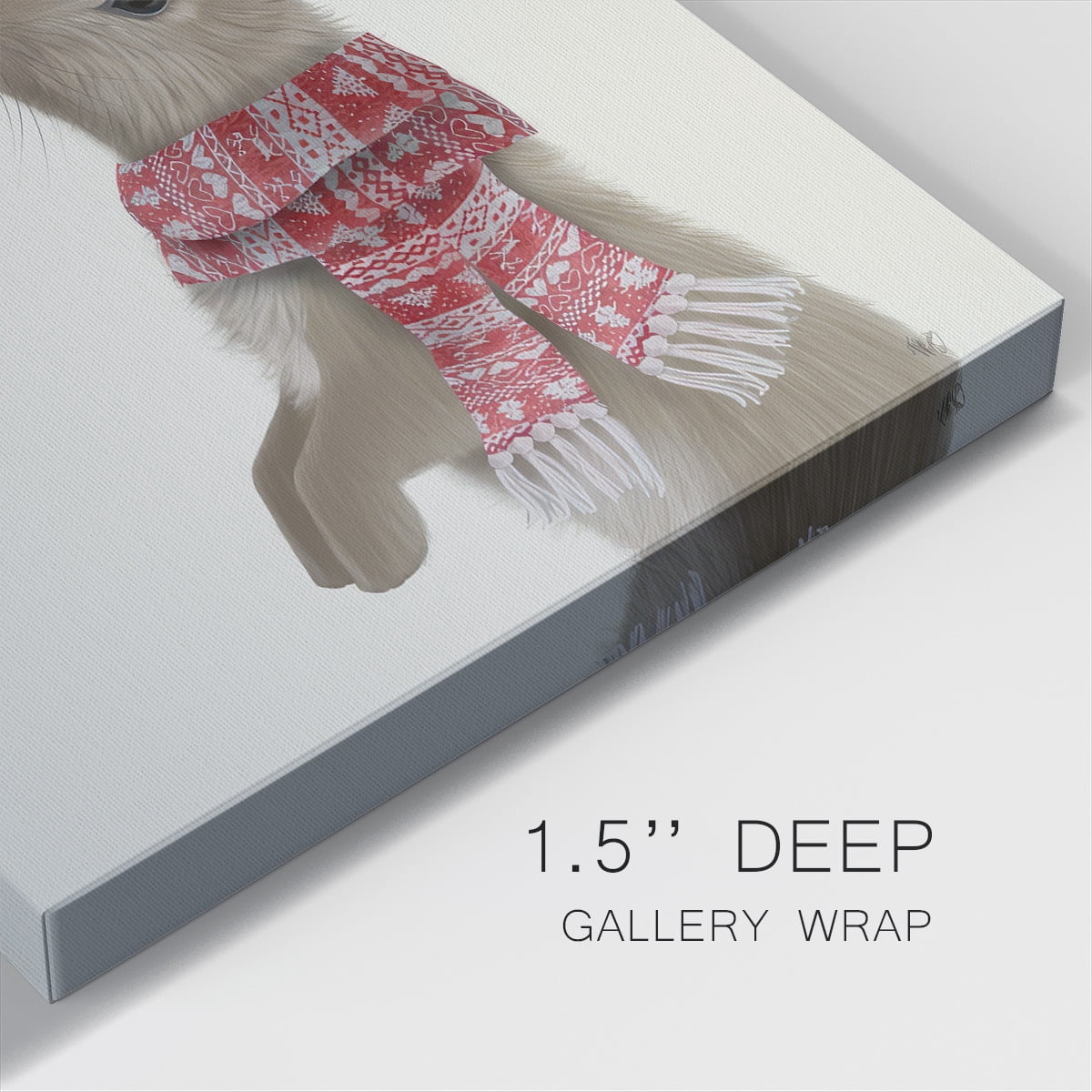Rabbit and Robin- Gallery Wrapped Canvas