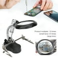 thumbnail image 4 of Magnifying Glass Holder,Magnifier Soldering Station Multifunctional Magnifier Soldering Station Magnifier Helping Hand Built for the Future, 4 of 12