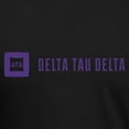 thumbnail image 3 of CafePress - Delta Tau Delta Purple Signature T Shirt - Mens Tri-blend T-Shirt, 3 of 4