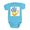 Turquoise, variant on CafePress - Ukraine Body Suit - Cute Infant Bodysuit Baby Romper - Size Newborn - 24 Months