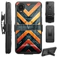 thumbnail image 1 of Compatible with TCL A3 Hybrid Luxguard Holster Phone Case Cover (Metal X), 1 of 1