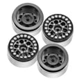 thumbnail image 4 of ZLight 1.0 Inch 7.5mm Hex 28.5mm Metal Wheel Rims For 1/18 1/24 Fcx24 Crawler Accessory Black, 4 of 6