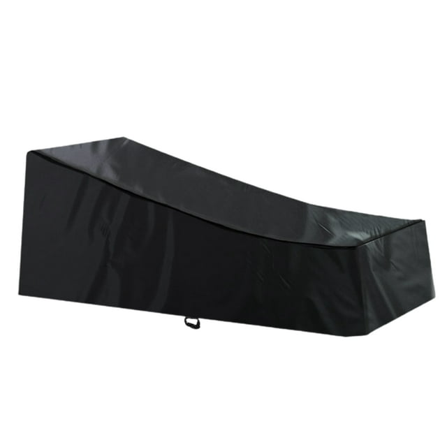 Visland Housse de Chaise de Plage, Bon Effet Imperméable, Résistante à l'Usure, Cordon de Serrage Protecteur, Sans Pénétration, Anti-Poussière, Housse de Chaise Longue, Résistante à l'Eau, Housse de Fauteuil Inclinable Pliable pour Cour Arrière