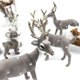 thumbnail image 3 of Simulación modelo animal ciervo bosque en miniatura animal escritorio en casa decoración de casa de muñecas Navidad lindos adornos de ciervos regalo para niños cabeza giratoria a la izquierda 2, 3 of 12