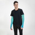 thumbnail image 4 of Balery Teal Turquoise Mangas Refrescantes para Brazos para Hombre y Mujer – Transpirables y Absorbentes de Humedad para Mujeres, Hombres y Niños, 4 of 7