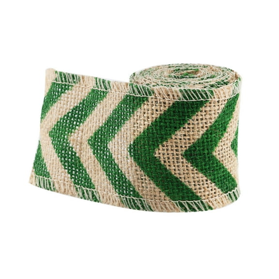 DECORNIJIA Natural Burlap Fabric Ribbon Diy Crafts Home Wedding Christmas Decoration 1Pcs
