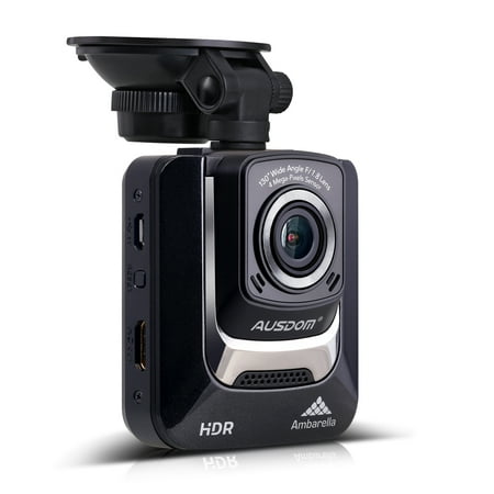 AUSDOM Dash Cam-2.4 Inch LCD Car DVR with Loop Recording,Parking Monitor Camera Video Recorder for Vehicle