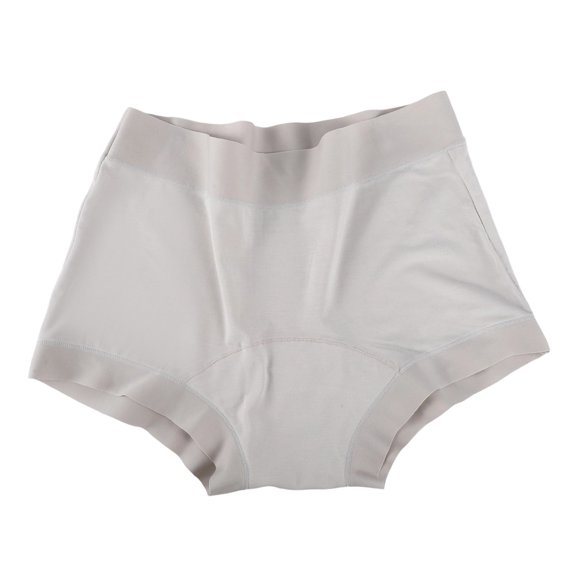 Qingpeng Women High Waist Cotton Briefs Solid Color Comfortable Underwear Panties Size M-XL