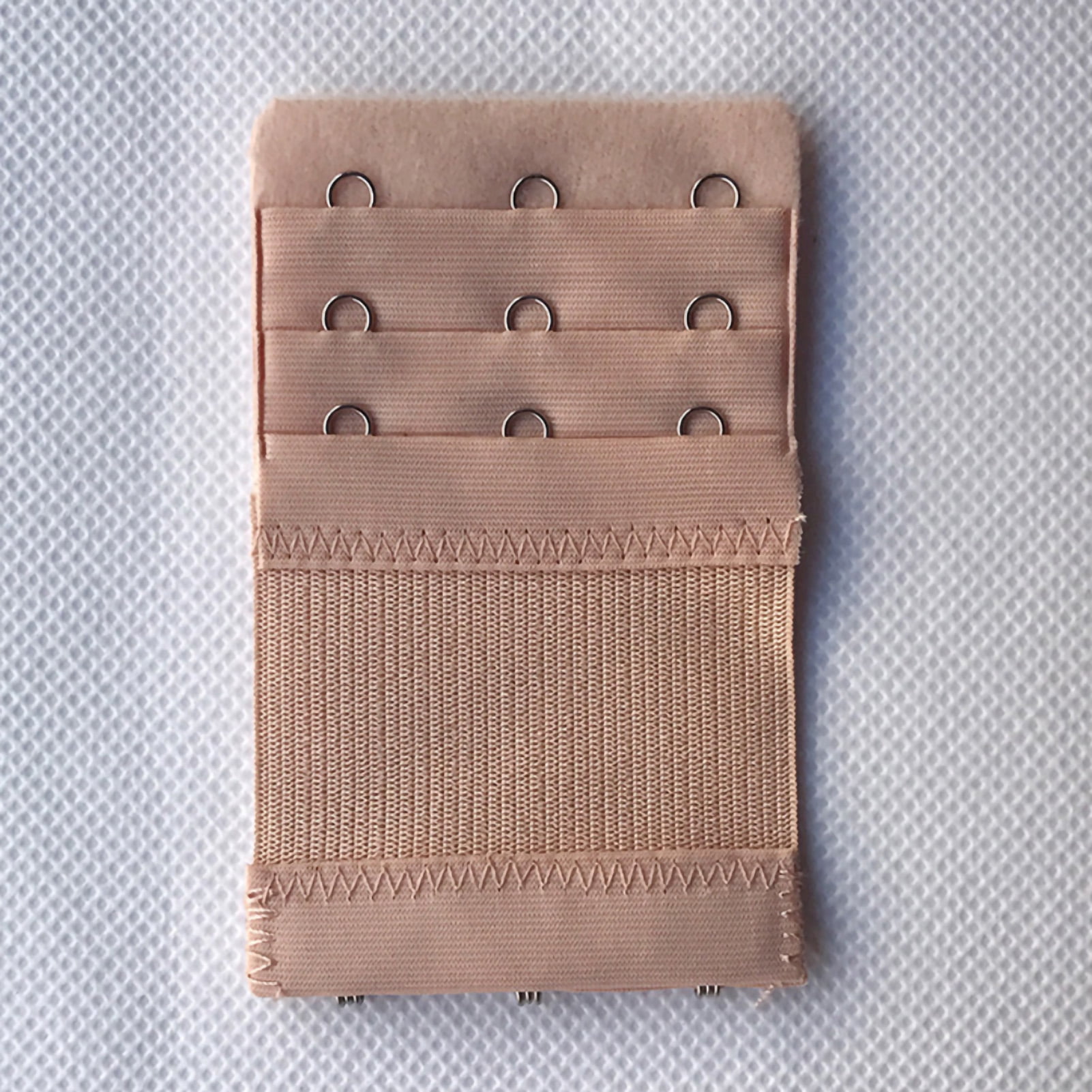 Bra Extenders Elastic Bra Hook Extension 3 Rows 2/3/4 Hook  For Women Black 2 Skin Color 2 Hooks