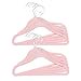thumbnail image 3 of Childrens Velvet Hangers - 10 Pink Velvet Hangers (for use with Child Garment Rack), 3 of 3