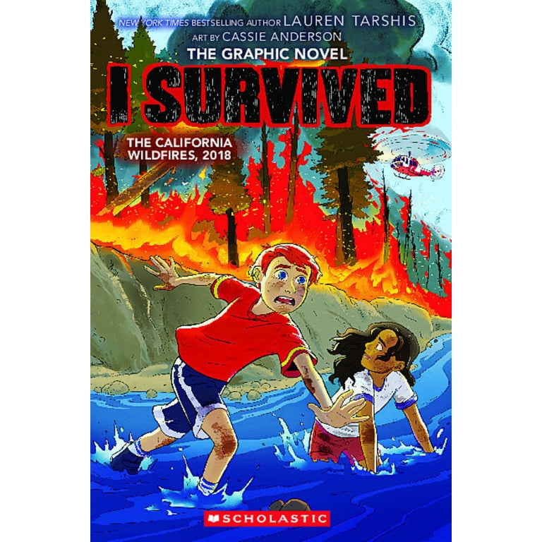 I Survived the California Wildfires 2018 Graphic Novel, Paperback