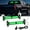 Green, variant on Nilight 40LED Green White Emergency Strobe Advisor Light Bar with Suction Cups Dash Safety Warning Hazard Flashing Lights Interior Front/Rear Windshield for Trucks Construction Vehicles