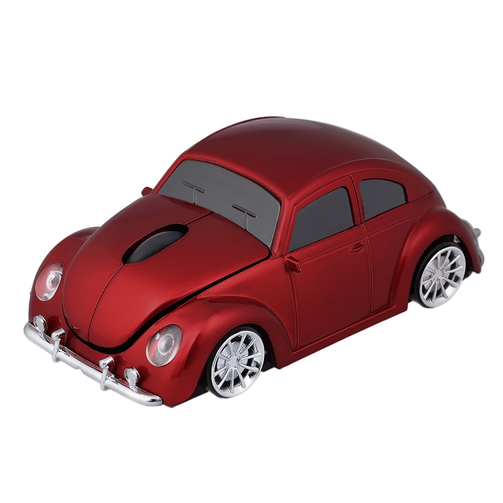 ANSELF 2.4G Wireless Car Mouse USB Computer Mice Car Shape