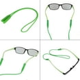 thumbnail image 3 of 6pcs Silicone Glasses Straps, TSV Anti-slip Eyewear Retainers, Colorful Sunglass String Holders, Eyeglass Rope, 3 of 8