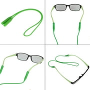 6pcs Silicone Glasses Straps, TSV Anti-slip Eyewear Retainers, Colorful Sunglass String Holders, Eyeglass Rope