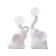 thumbnail image 4 of 2x Pareja Estatuas de Elefantes Escultura Animal Mesa Moderna Centro de Mesa Adorno Figura de Resina para Entrada Dormitorio Gabinete Mesa Estantería BLESIY Estatuilla de elefante, 4 of 8