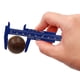 thumbnail image 4 of Calibrador Vernier deslizante de 80 mm para estudiantes, minicalibrador de plástico, herramienta de medición precisa, para estudiantes de ingeniería, dibujo industrial, uso en laboratorios educativos, 4 of 7