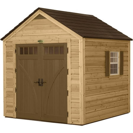 keter factor 8 ft. x 11 ft. plastic outdoor storage shed